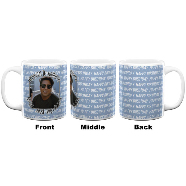Photo Birthday Coffee Mug - 11 oz - White APPROVAL