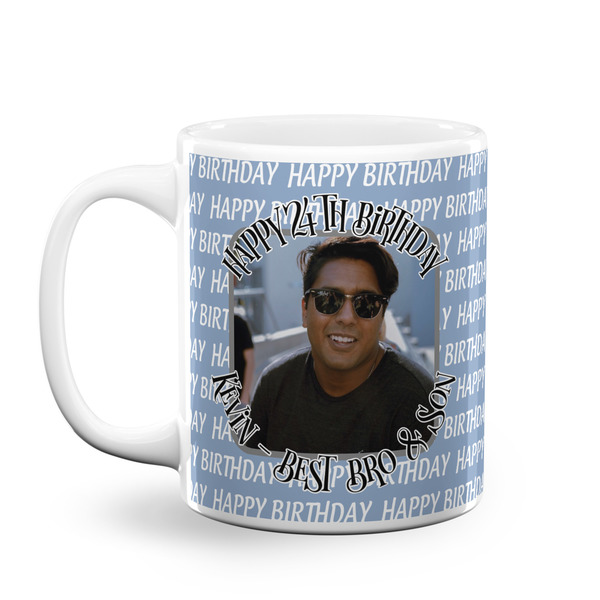 Custom Photo Birthday Coffee Mug