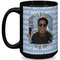 Photo Birthday Coffee Mug - 15 oz - Black Full