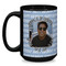 Photo Birthday Coffee Mug - 15 oz - Black