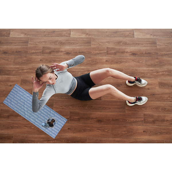 Photo Birthday Cooling Towel- Lifestyle