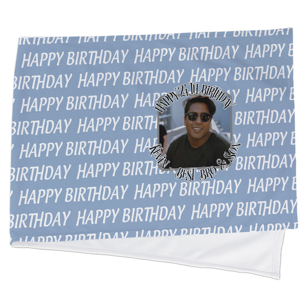 Custom Photo Birthday Cooling Towel