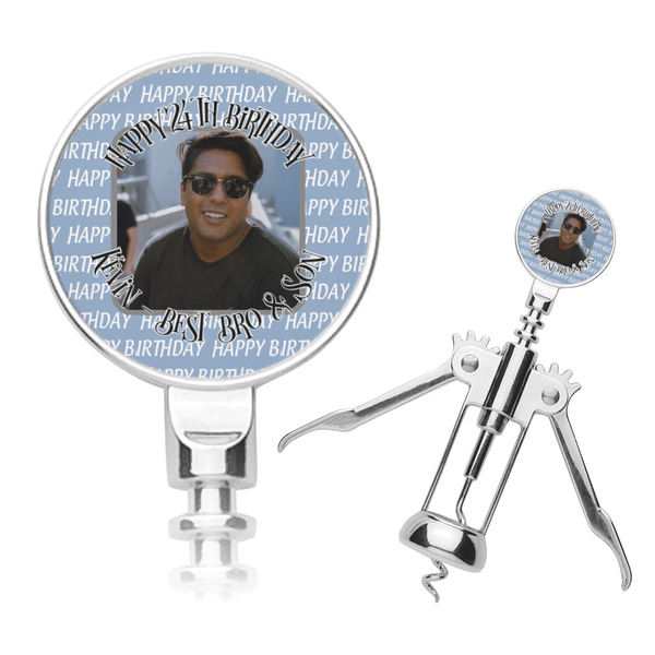 Custom Photo Birthday Corkscrew (Personalized)