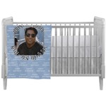 Photo Birthday Crib Comforter / Quilt (Personalized)