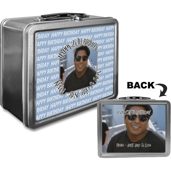 Photo Birthday Custom Lunch Box / Tin Approval