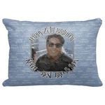 Photo Birthday Decorative Baby Pillowcase - 16"x12" (Personalized)