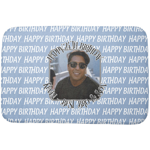 Custom Photo Birthday Dish Drying Mat (Personalized)