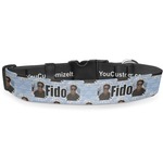 Photo Birthday Deluxe Dog Collar - Small (8.5" to 12.5") (Personalized)