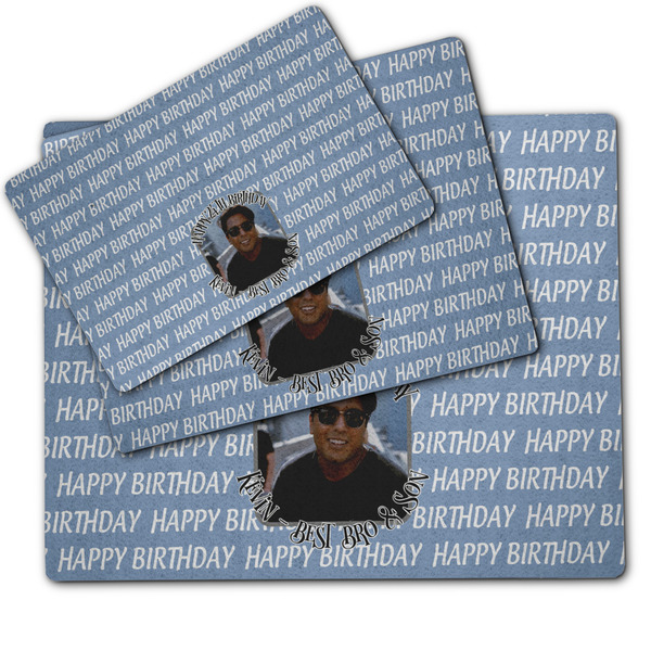Photo Birthday Dog Food Mat - MAIN (sm, med, lrg)