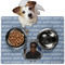 Photo Birthday Dog Food Mat - Medium LIFESTYLE