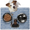 Photo Birthday Dog Food Mat - Medium