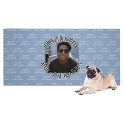 Photo Birthday Dog Towel (Personalized)