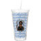 Photo Birthday Double Wall Tumbler with Straw (Personalized)