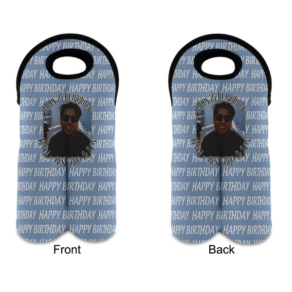 Photo Birthday Double Wine Tote - APPROVAL (new)