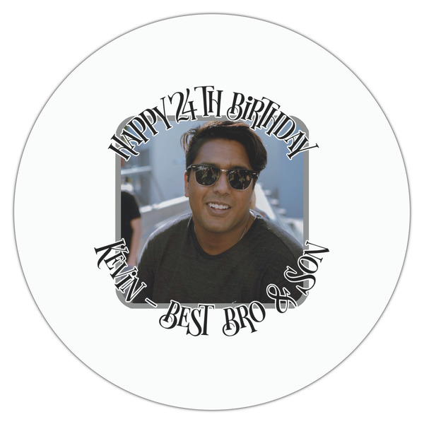 Photo Birthday Drink Topper - XLarge - Single