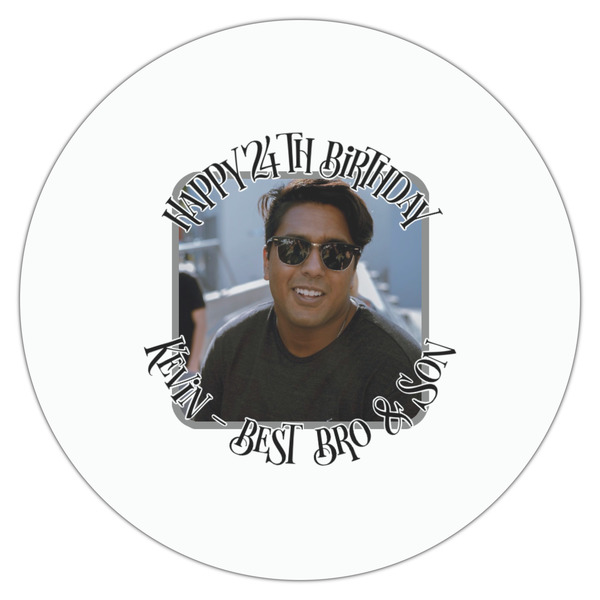 Photo Birthday Drink Topper - XSmall - Single