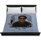 Photo Birthday Duvet Cover - King - On Bed - No Prop