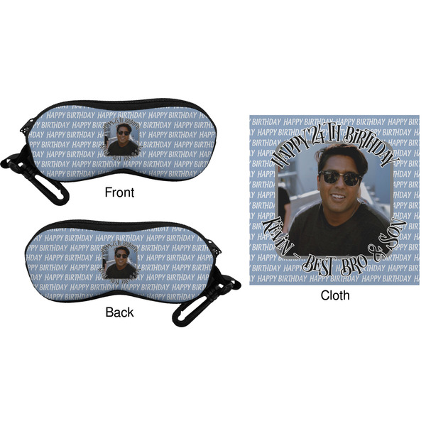 Photo Birthday Eyeglass Case & Cloth (Approval)