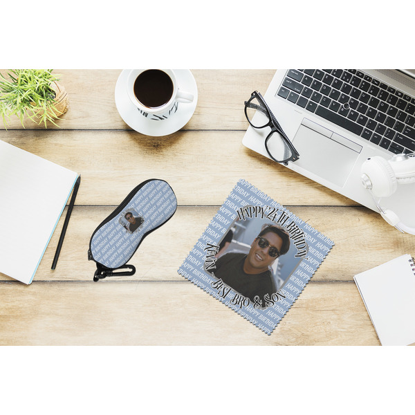 Photo Birthday Eyeglass Case and Cloth Set - LIFESTYLE