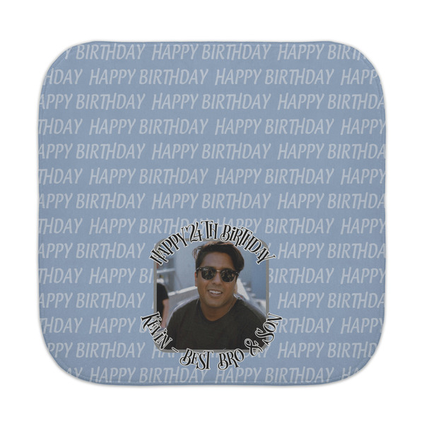 Custom Photo Birthday Face Towel (Personalized)