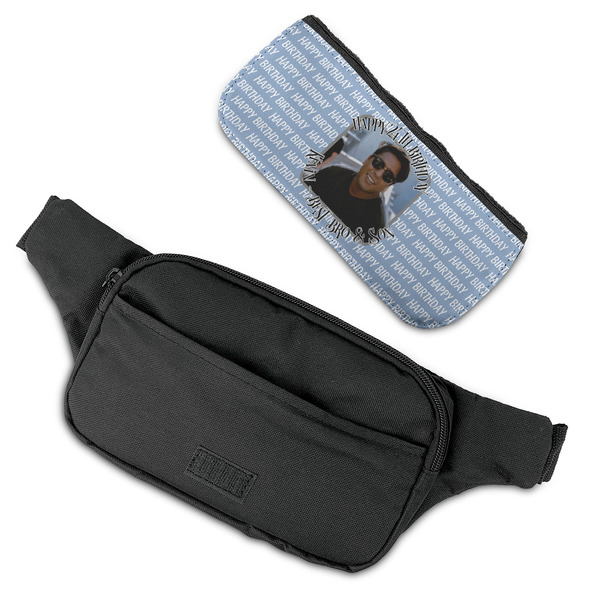 Photo Birthday Fanny Packs - FLAT (flap off)