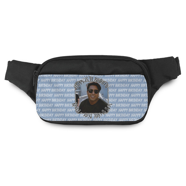 Custom Photo Birthday Fanny Pack - Modern Style