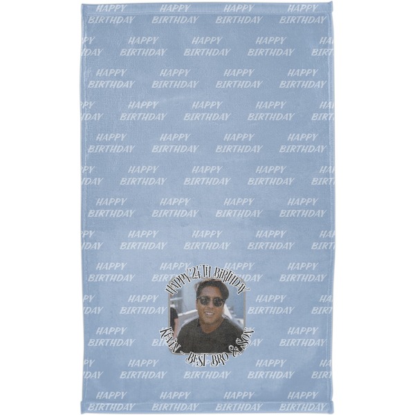 Photo Birthday Finger Tip Towel - Full View