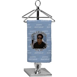 Photo Birthday Finger Tip Towel - Full Print (Personalized)