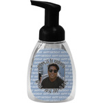 Photo Birthday Foam Soap Bottle - Black
