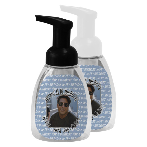 Photo Birthday Foam Soap Bottles - Main