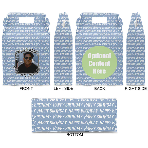 Photo Birthday Gable Favor Box - Approval
