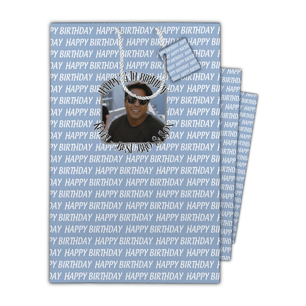 Photo Birthday Gift Bags - Parent/Main