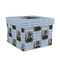 Photo Birthday Gift Boxes with Lid - Canvas Wrapped - Medium - Front/Main