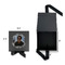 Photo Birthday Gift Boxes with Magnetic Lid - Black - Open & Closed