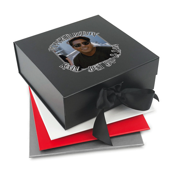Custom Photo Birthday Gift Box with Magnetic Lid