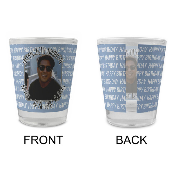 Photo Birthday Glass Shot Glass - Standard - APPROVAL