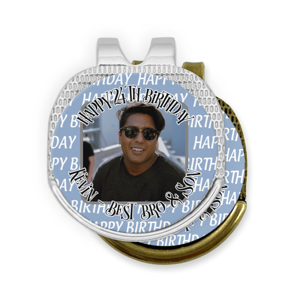 Photo Birthday Golf Ball Marker Hat Clip - PARENT/MAIN