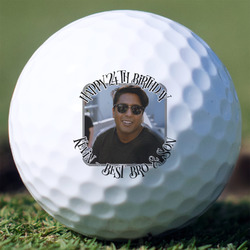 Photo Birthday Golf Balls - Non-Branded - Set of 12