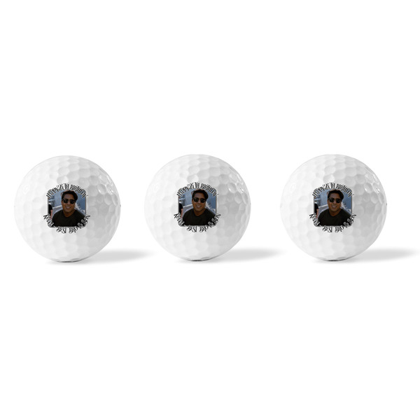 Photo Birthday Golf Balls - Generic - Set of 3 - APPROVAL