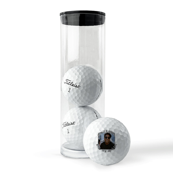 Photo Birthday Golf Balls - Titleist - Set of 3 - PACKAGING