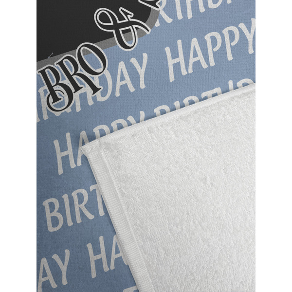 Photo Birthday Golf Towel - Detail