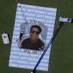 Photo Birthday Golf Towel Gift Set (Personalized)