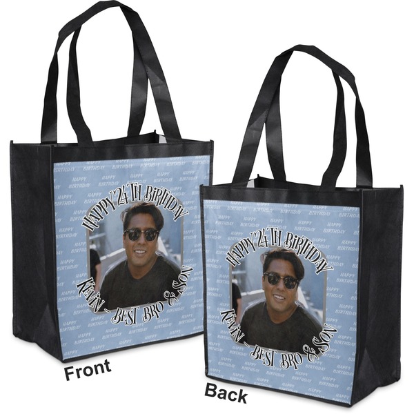 Photo Birthday Grocery Bag - Apvl