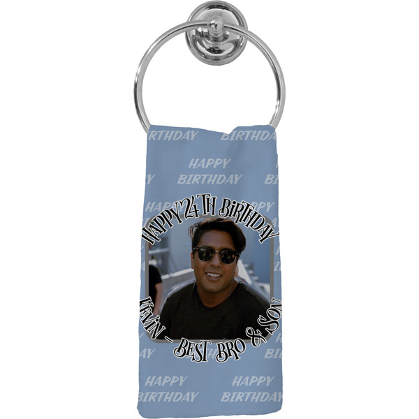 Custom Photo Birthday Hand Towel - Full Print (Personalized)