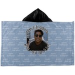 Photo Birthday Kids Hooded Towel (Personalized)
