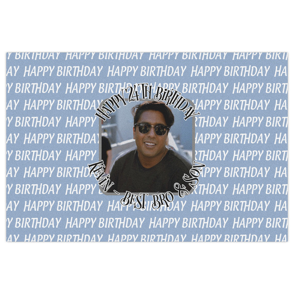 Photo Birthday Indoor / Outdoor Rug - 2'x3' - Front Flat