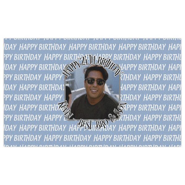 Photo Birthday Indoor / Outdoor Rug - 3'x5' - Front Flat