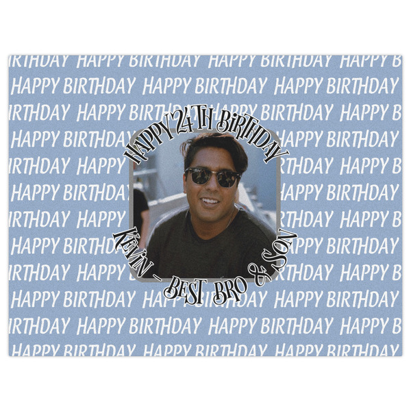 Photo Birthday Indoor / Outdoor Rug - 6'x8' - Front Flat