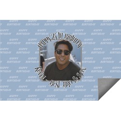 Photo Birthday Indoor / Outdoor Rug (Personalized)