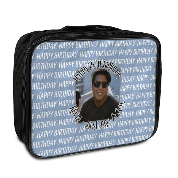 Custom Photo Birthday Insulated Lunch Bag (Personalized)